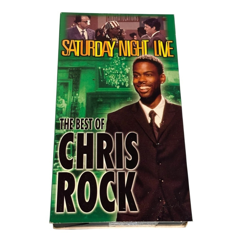 Vintage Saturday Night Live Best of Chris Rock VHS 1999 Lions Gate SNL Comedy Ta